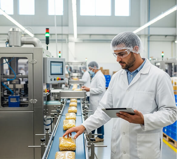 Industrial production line